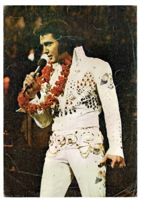Elvis Presley Büyükboy Kartpostal KRT9376 - 1