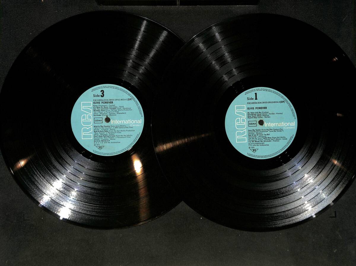 Elvis Presley – Elvis Forever LP PLAK – RCA PJL2-8024 – 2 LP – Almanya Baskı PLK26301 - 3