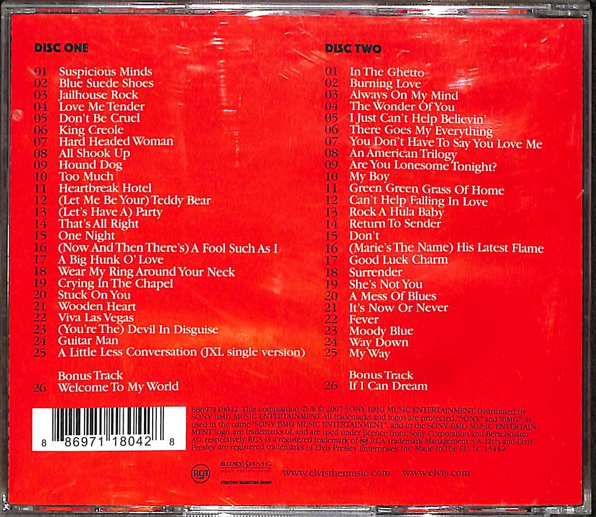 ELVIS PRESLEY - ELVIS THE KING CD (İkinci El) CD3944 - 2