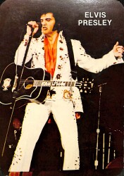 Elvis Presley Kartpostal (Küçük Boy) KRT24245 - Gökçekoleksiyon