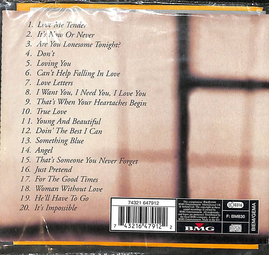 Elvis Presley – Love Songs CD (İkinci El) CD5795 - 2
