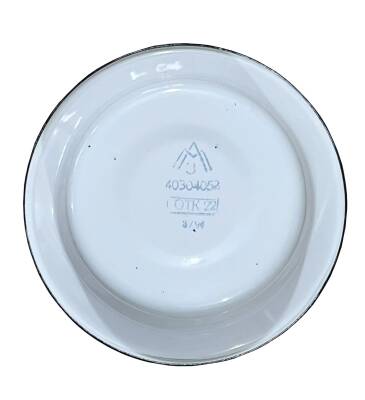Emaye Desenli Avrupa Damgalı Sahan (18x4 cm) AOB2813 (N) - 3