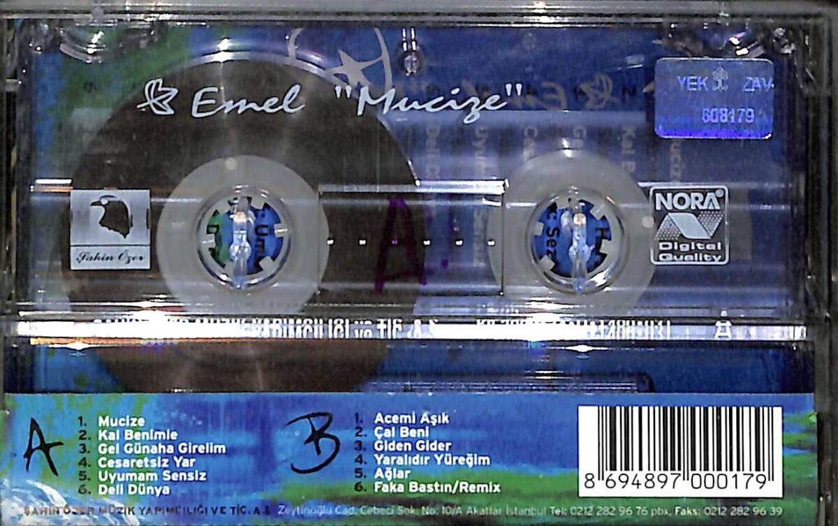 Emel - Mucize Kaset (İkinci El) KST26408 - 2