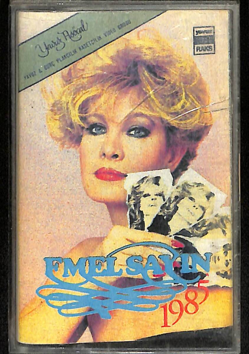 Emel Sayın - 1985 Orijinal Kaset (İkinci El) - Kırmızı Bandrol - Kağıt Baskı KST30850 - 1