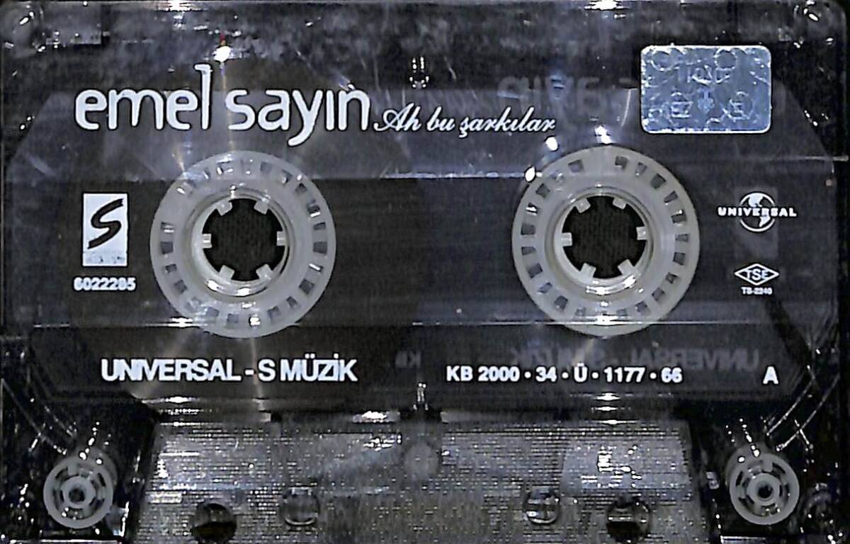 Emel Sayın - Ah Bu Şarkılar Kaset (İkinci El) KST27802 - 2