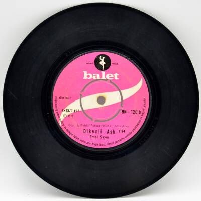Emel Sayın - Gelde İçme Şu Dünyanın Kahrına / Dikenli Aşk PLAK (10/7) PLK2368 - 2