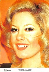 Emel Sayın Orta Boy Kartpostal KRT18929 - Gökçekoleksiyon