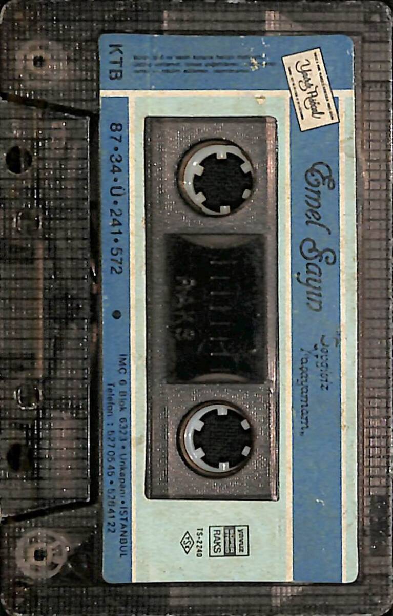 Emel Sayın - Sensiz Yaşayamam Kaset (İkinci El) KST27807 - 2