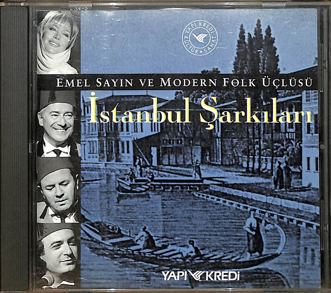 Emel Sayın ve Modern Folk Üçlüsü - İstanbul Şarkıları CD (İkinci El) CD4962 - 1