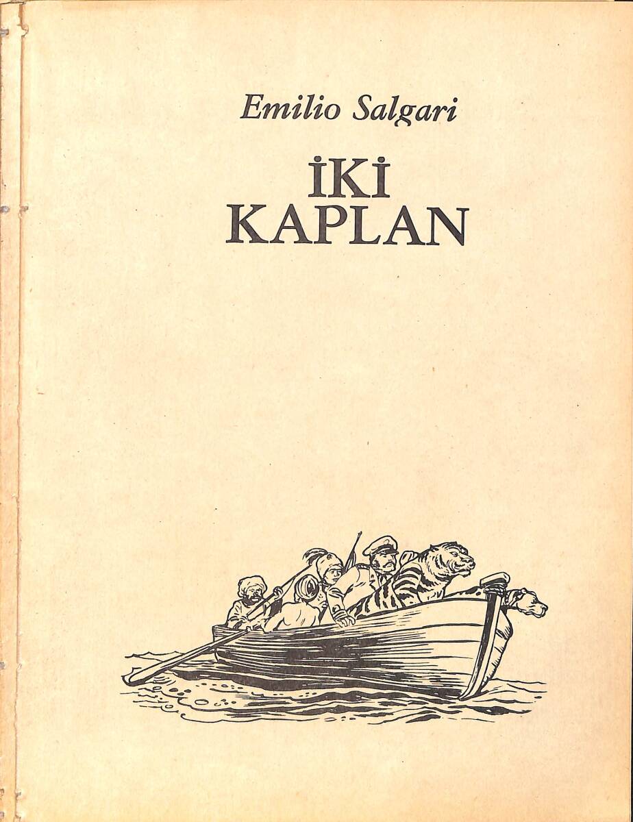 Emilio Salgari - İki Kaplan Çizgi Roman NDR98317 - 1