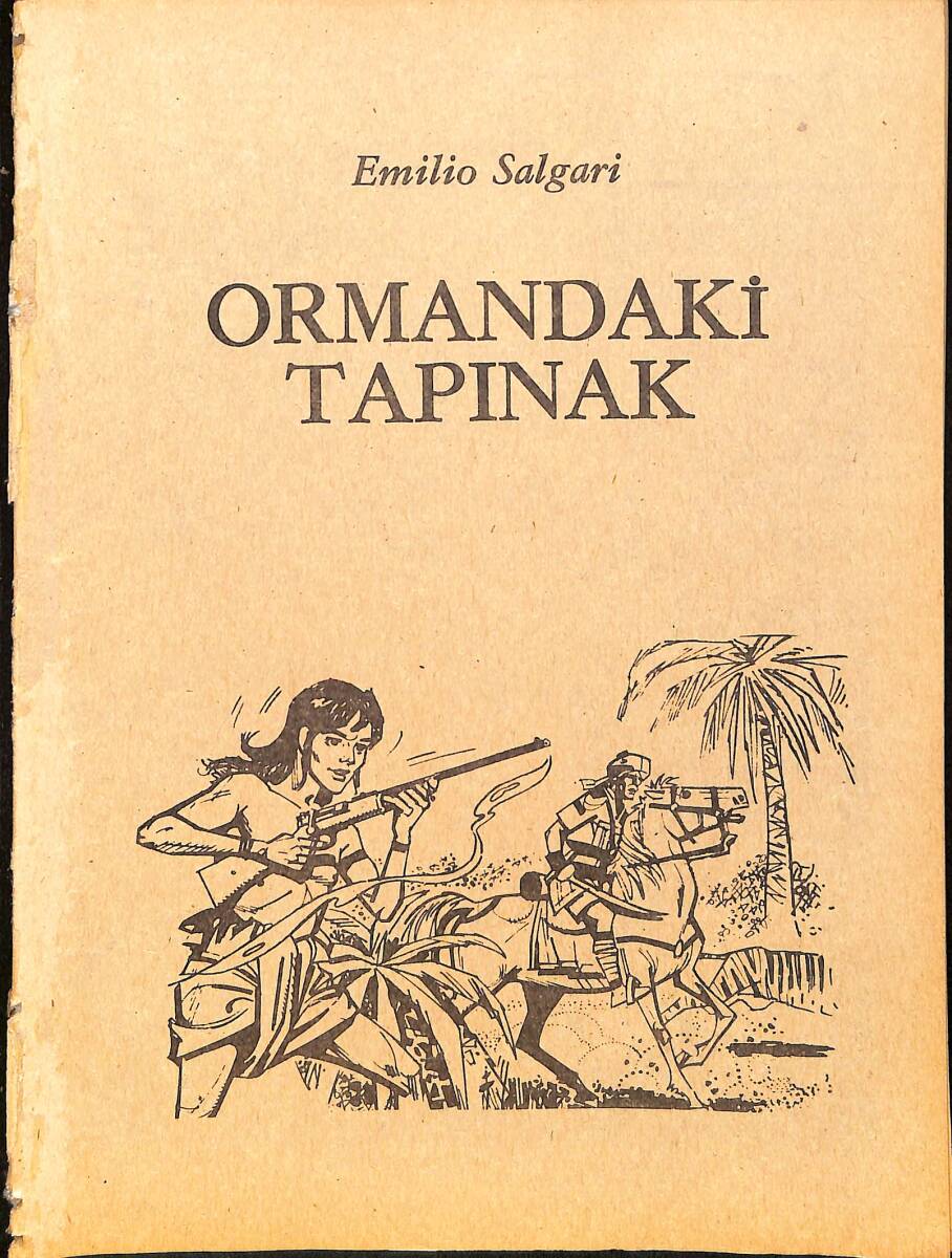 Emilio Salgari - Ormandaki Tapınak Çizgi Roman NDR98300 - 1