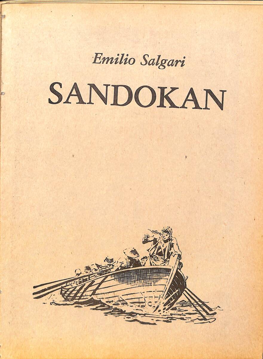 Emilio Salgari - Sandokan Çizgi Roman NDR98316 - 1