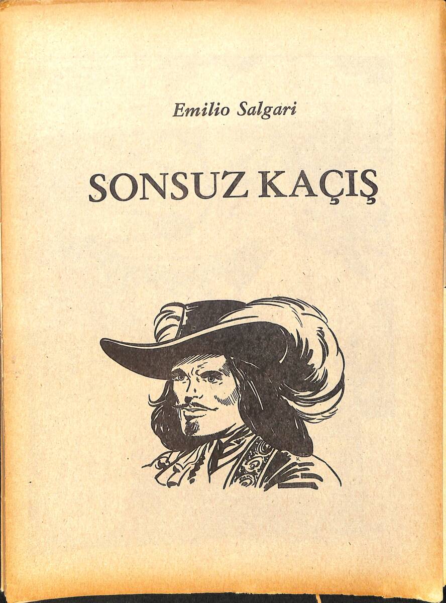 Emilio Salgari - Sonsuz Kaçış Çizgi Roman NDR98245 - 1