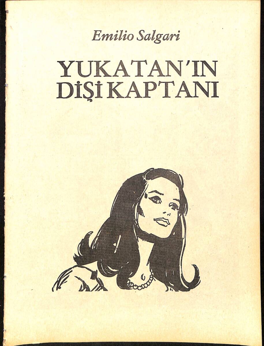 Emilio Salgari - Yukatan'ın Dişi Kaptanı Çizgi Roman NDR98304 - 1
