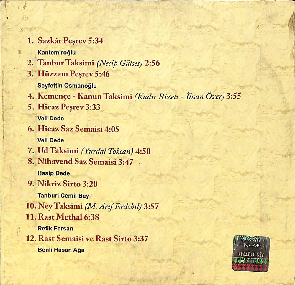 Emirgan Ensemble - Klasik Osmanlı Müziği CD (İkinci El) CD5239 - 2