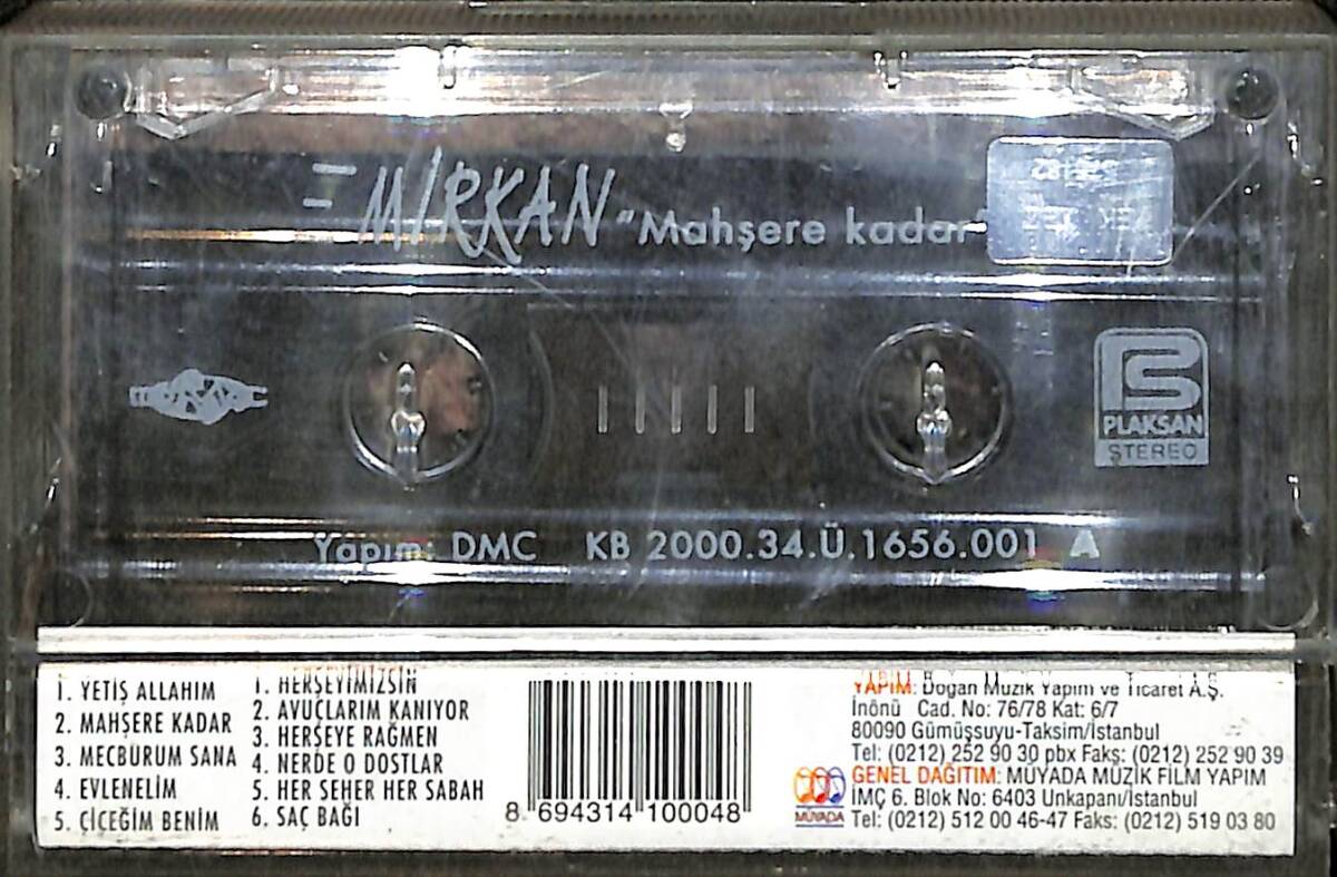 Emirkan - Mahşere Kadar Kaset (İkinci El) KST29262 - 2