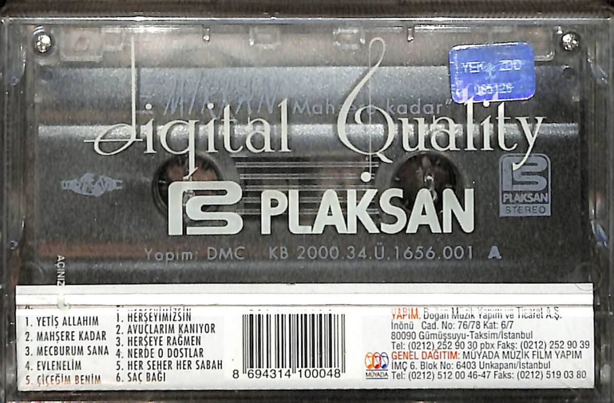 Emirkan - Mahşere Kadar Kaset (Sıfır) KST28288 - 2