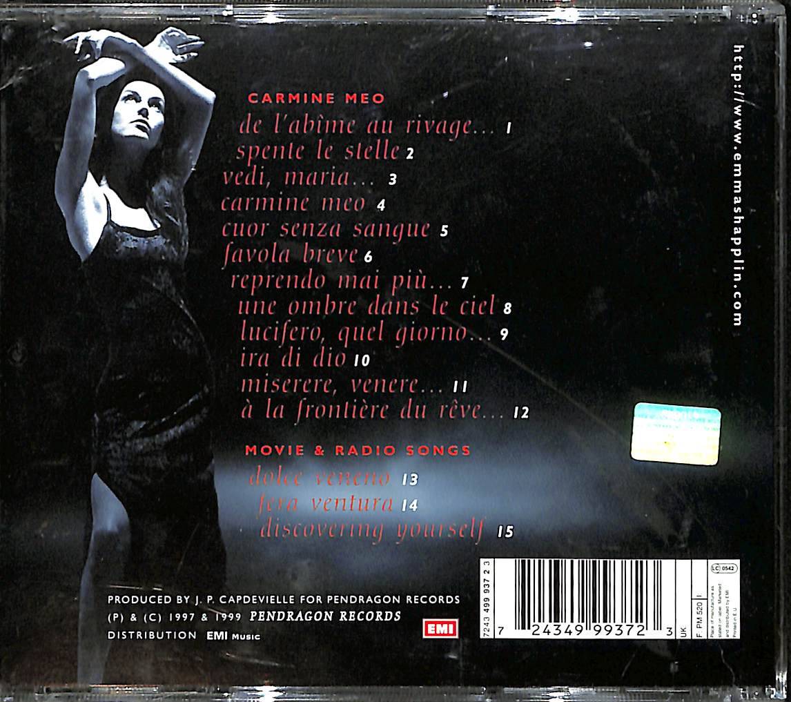Emma Shapplin - Carmine Meo CD (İkinci El) CD4517 - 2