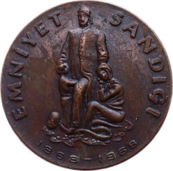 Emniyet Sandığı 100. Yılı MVM738 - Gökçekoleksiyon