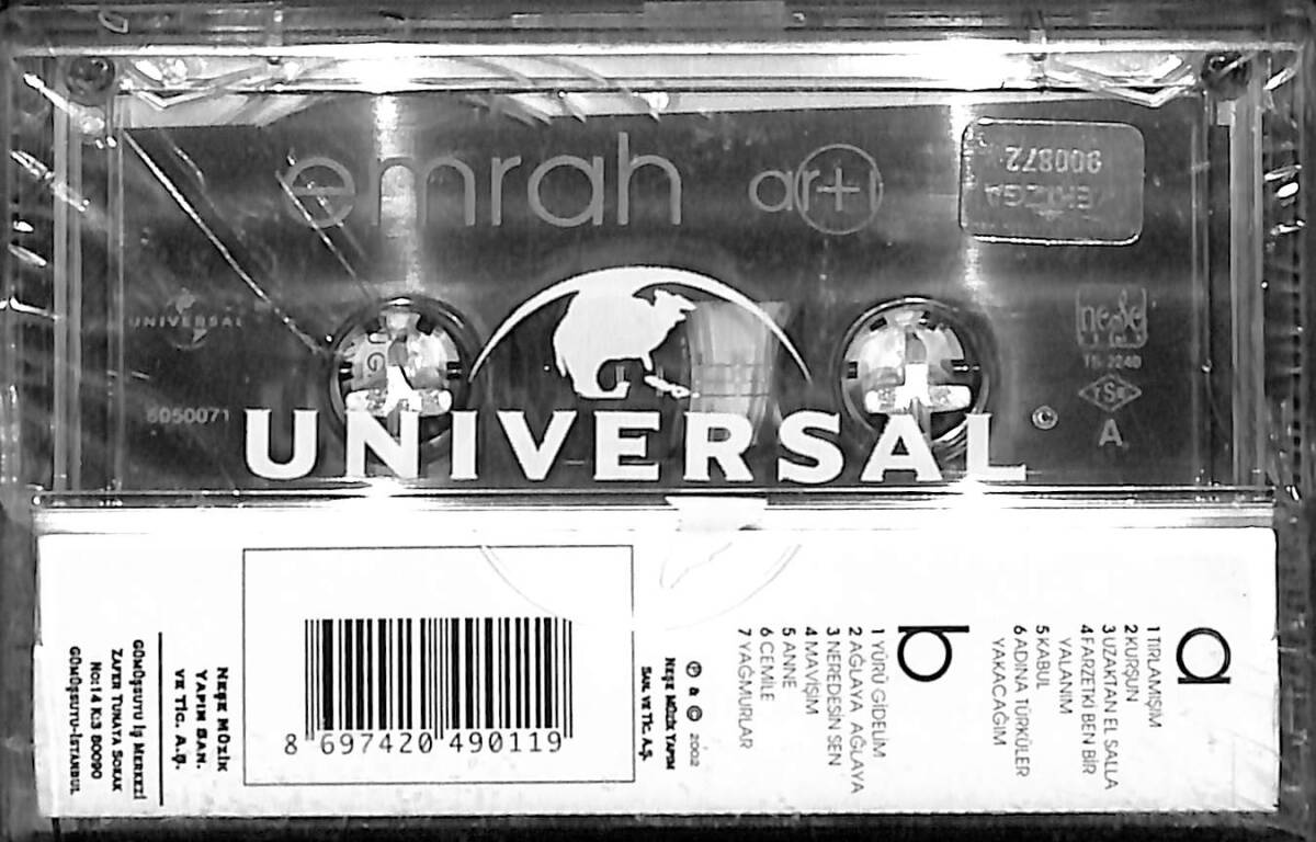 Emrah - Artı Kaset (Sıfır Kaset) KST29822 - 2