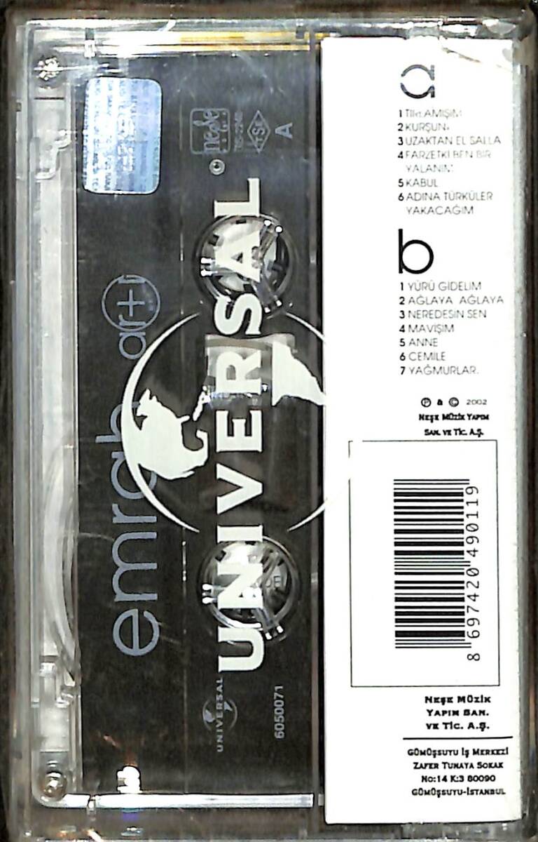 Emrah - Artı Kaset (Sıfır) KST28193 - 2