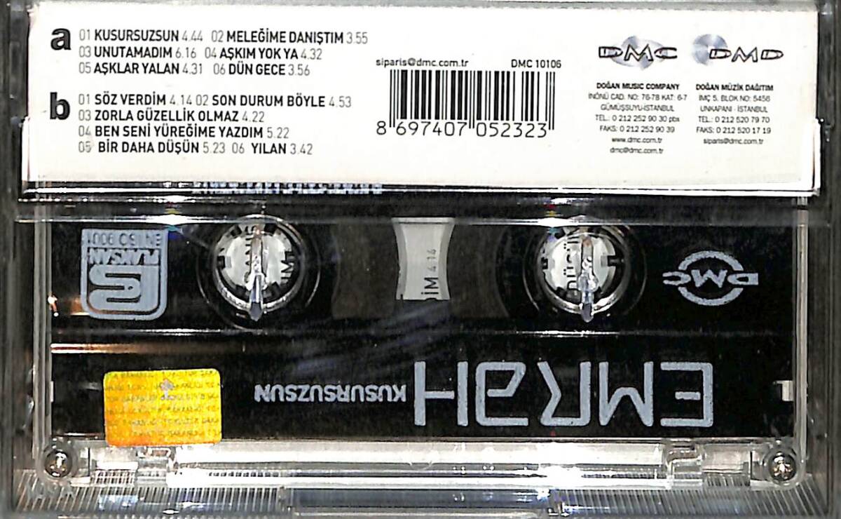 Emrah - Kusursuzsun Kaset (İkinci El) KST28384 - 2