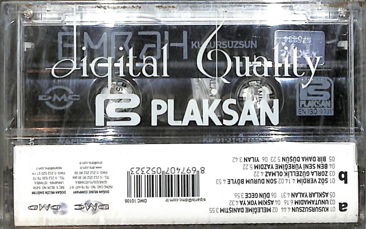 Emrah – Kusursuzsun Kaset (Sıfır Kaset) KST29609 - 2