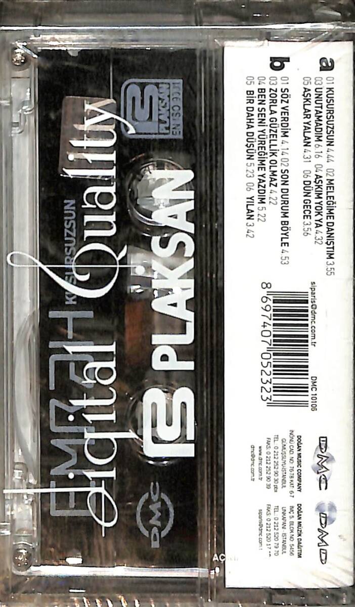 Emrah – Kusursuzsun Kaset (Sıfır Kaset) KST28792 - 2