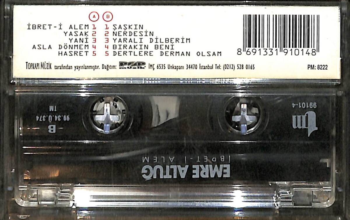 Emre Altuğ - İbret-i Alem Kaset (İkinci El) KST28362 - 2