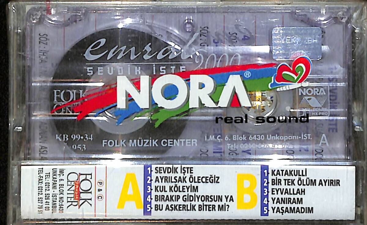 Emsal - Sevdik İşte Kaset (Sıfır Kaset) KST29366 - 2