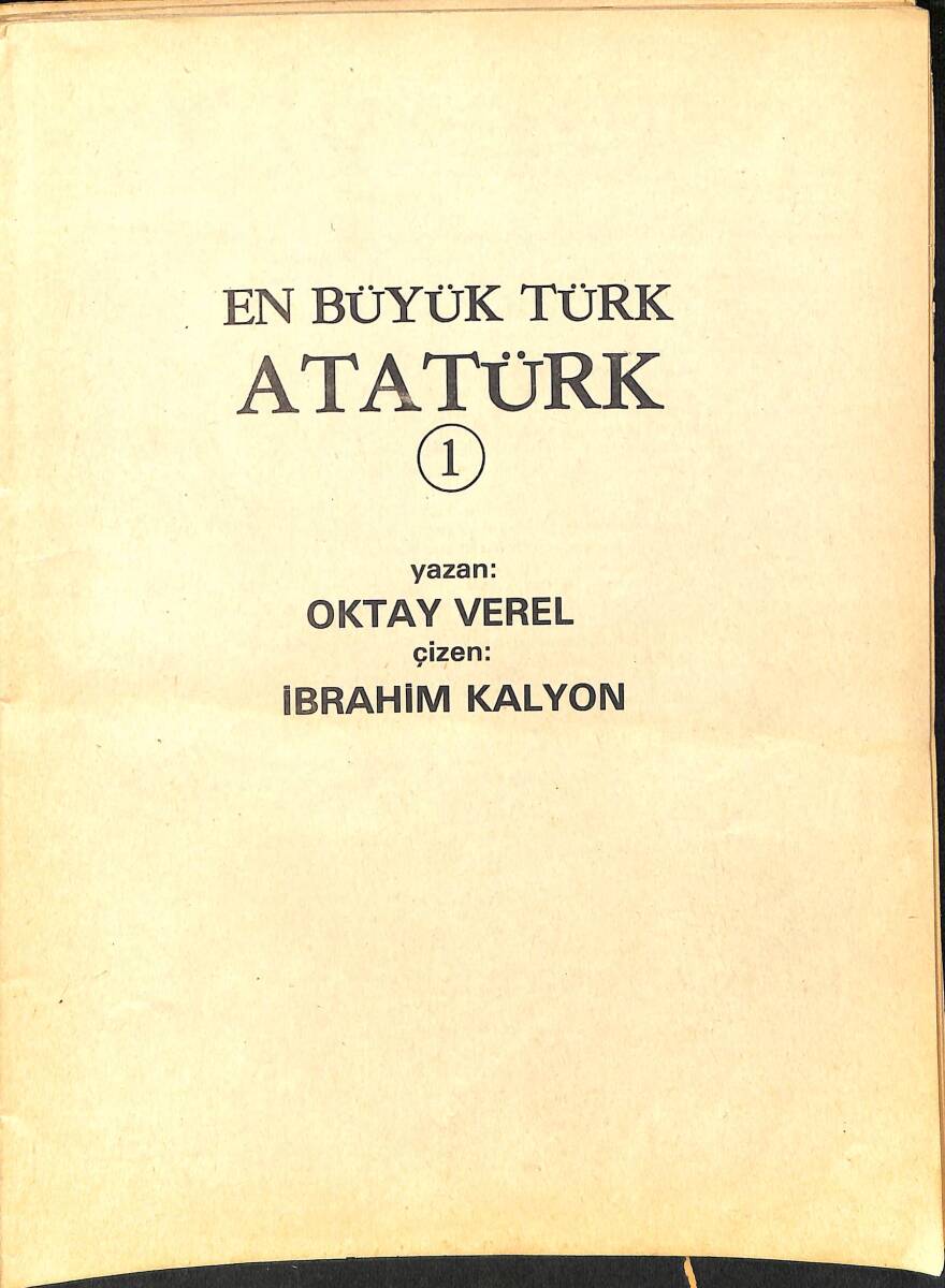 En Büyük Türk Atatürk 1+2+3 - (Milliyet Çocuk Resimli Klasikler Serisi) NDR98244 - 1