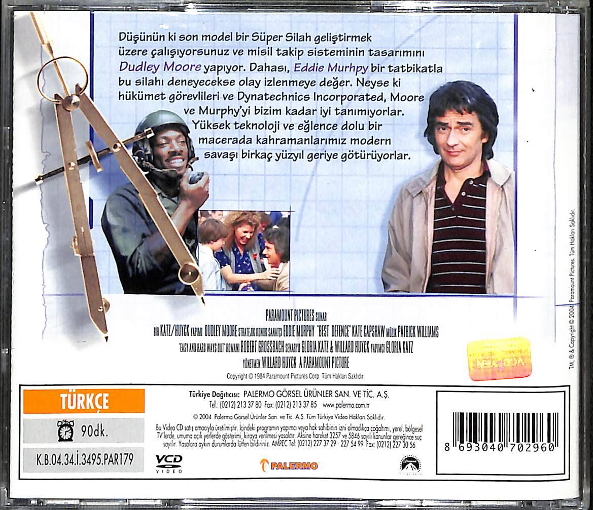 En İyi Savunma Orijinal VCD Film ' Dudley Moore, Eddie Murphy ' VCD28229 - 2