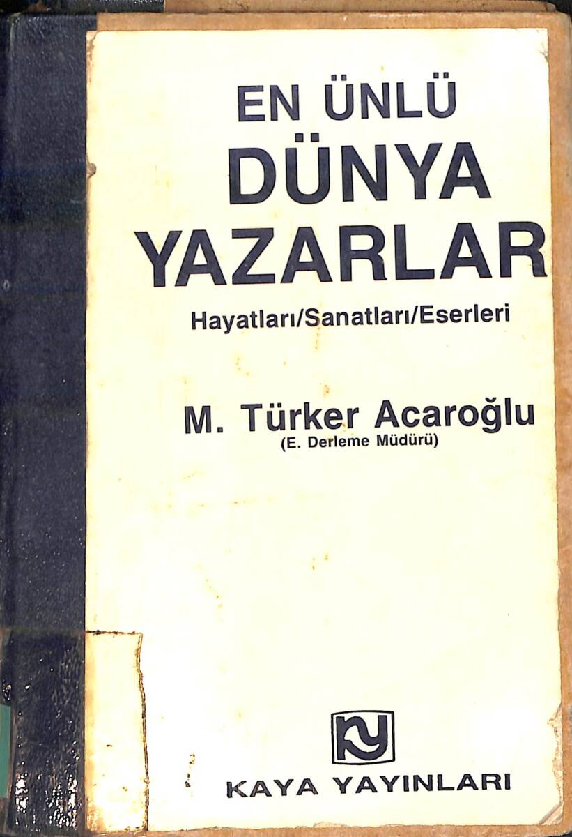En Ünlü Dünya Yazarları - Hayatı / Sanatları / Eserleri NDR93948 - 1