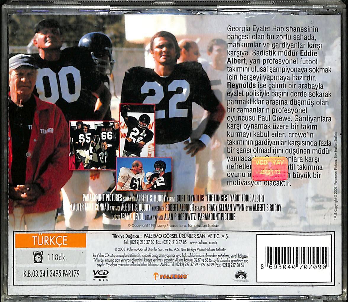En Uzun Atış (Burt Reynolds) VCD Film VCD13964 - 2
