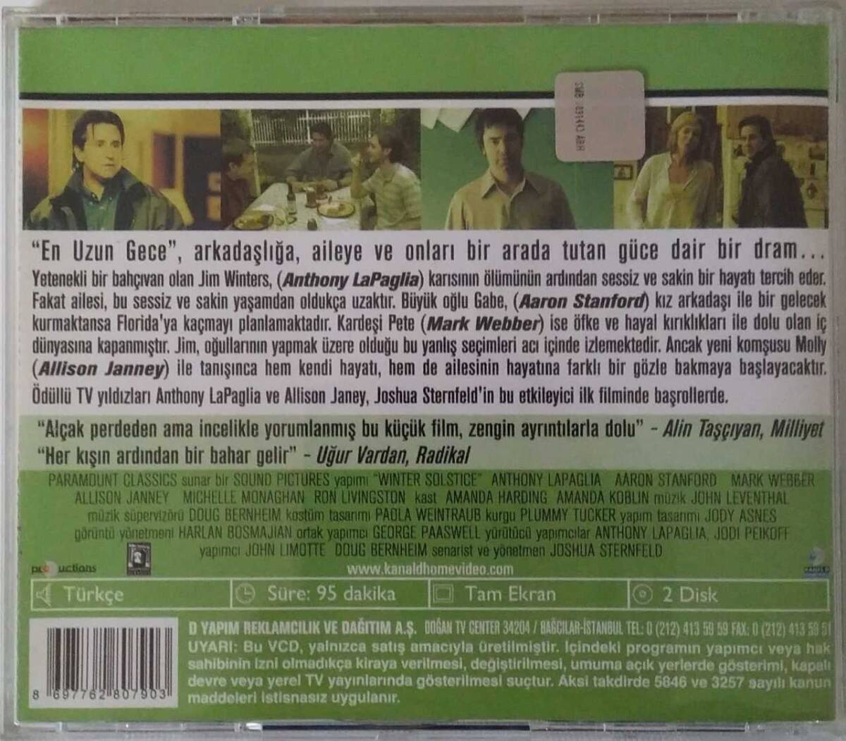 En Uzun Gece VCD Film VCD6439 - 2