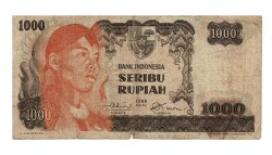 Endonezya 1000 Rupi 1968 Haliyle YKP4390 - Gökçekoleksiyon