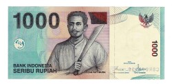 Endonezya 1000 Rupi 2000 Çil YKP2380 - Gökçekoleksiyon