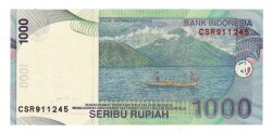 Endonezya 1000 Rupiah 2000 ÇİL YKP8173 - 2