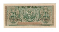 Endonezya 2.5 Rupi 1956 ÇİL YKP6636 - 2