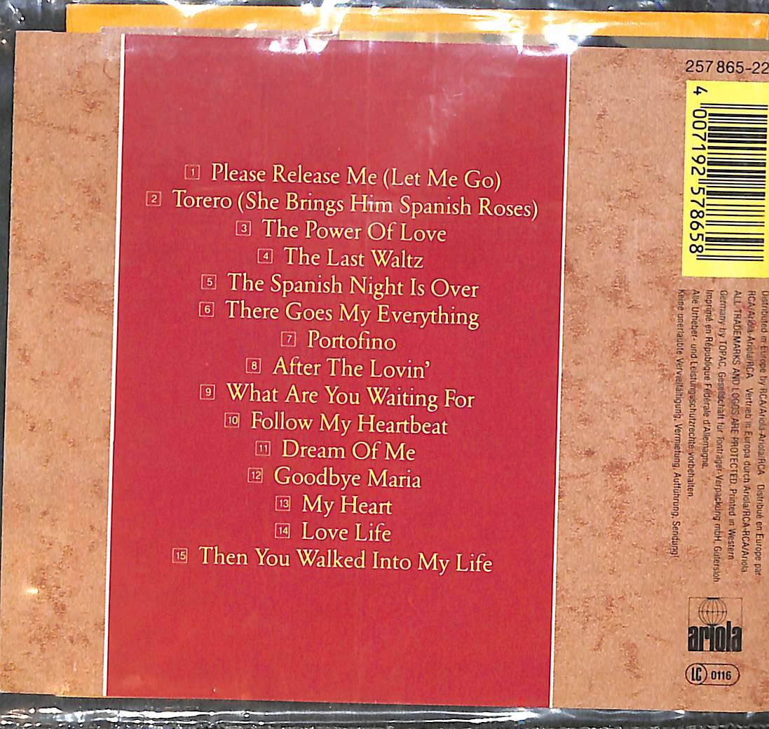 Engelbert - Träumen Mit Engelbert (CD (İkinci El) CD5834 - 2