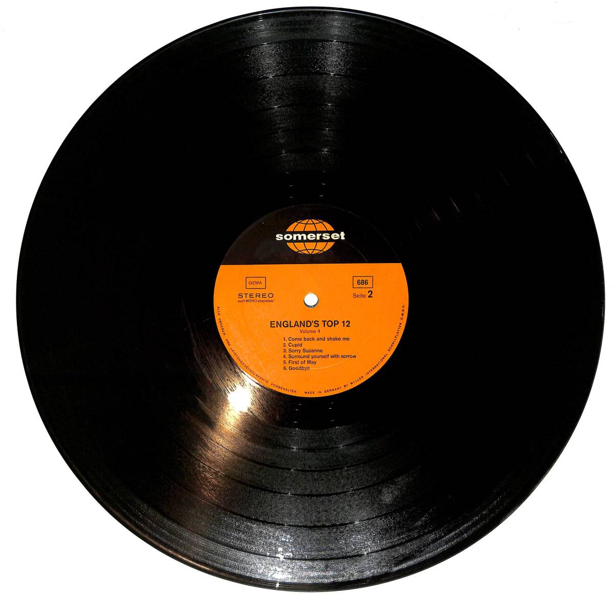 England's Top 12 LP PLAK (Açıklamayı Okuyunuz) PLK26699 - 1