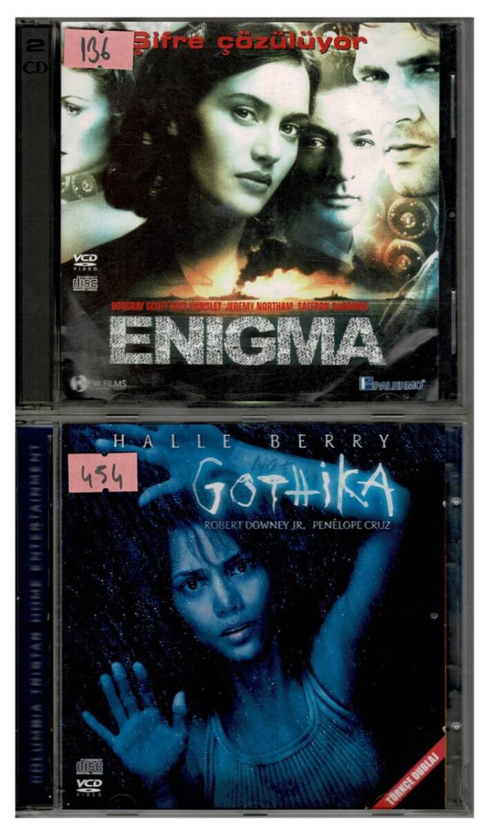 Enigma Gothika- 2 Adet VCD Film VCD215 - 1