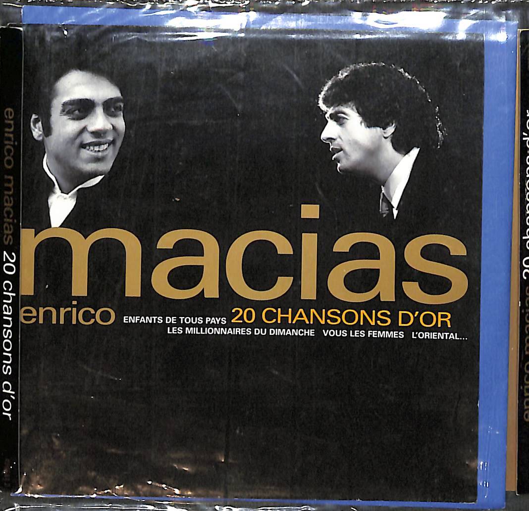 Enrico Macias – 20 Chansons D'or CD (İkinci El) CD5821 - 1