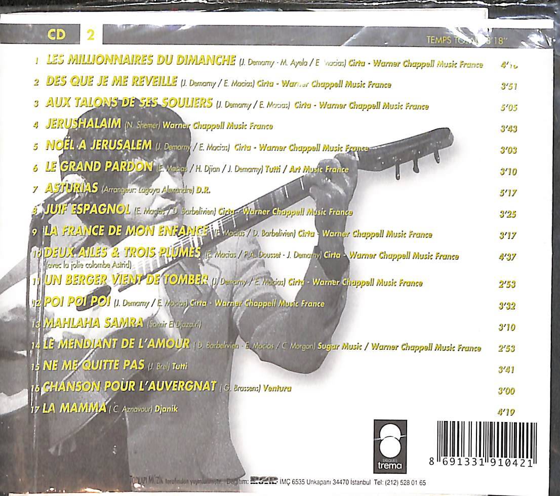 Enrico Macias - Je Me Souviens CD İkinci El CD5882 - 2