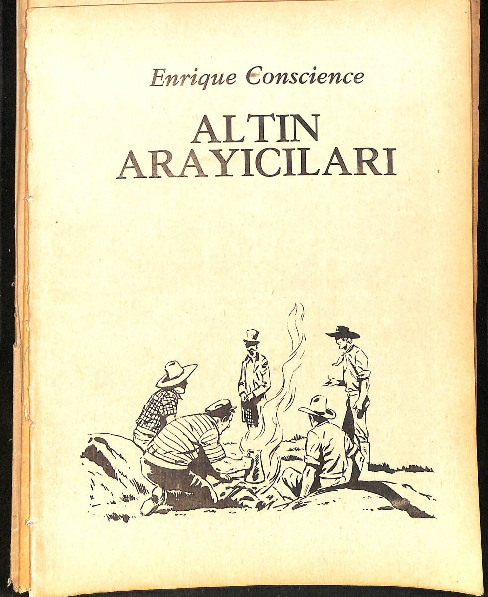 Enrique Conscience - Altın Arayıcıları Çizgi Roman NDR98289 - 1