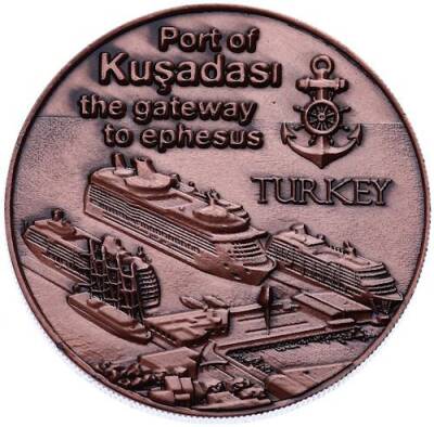 Ephesus Port Of Kuşadası Madalyon MVM994 - 4