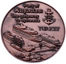 Ephesus Port Of Kuşadası Madalyon MVM994 - 2