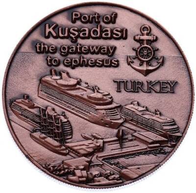Ephesus Port Of Kuşadası Madalyon MVM994 - 2