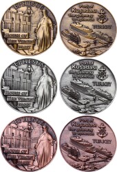 EphesusPort Of Kuşadası Madalyon Set MVM998 - 2