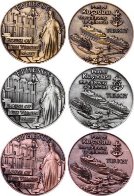 EphesusPort Of Kuşadası Madalyon Set MVM998 - 1